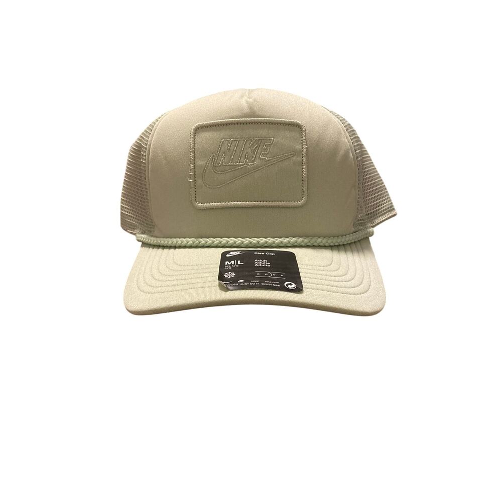 NWT Nike Rise Trucker Hat - Light Green / Mint FB5379-343 M/L